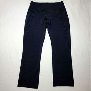 Lululemon Black Power Up Crop Pants Size 4